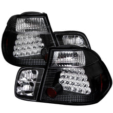 Load image into Gallery viewer, Spyder BMW E46 3-Series 99-01 4Dr LED Tail Lights Black ALT-YD-BE4699-4D-LED-BK - eliteracefab.com