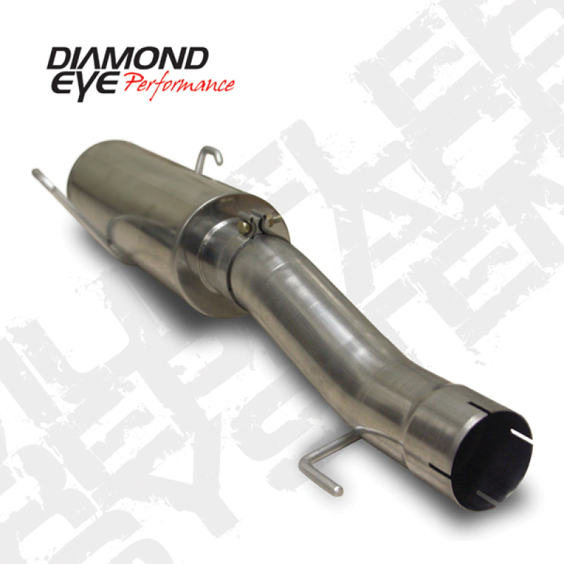 DIAMOND EYE OEM MUFFLER REPLACEMENT KIT WITH OPTIONAL MUFFLERS 04.5-07 5.9L DODGE CUMMINS - eliteracefab.com