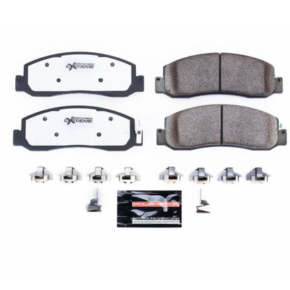 Power Stop 08-11 Ford F-250 Super Duty Front Z36 Truck & Tow Brake Pads w/Hardware - eliteracefab.com