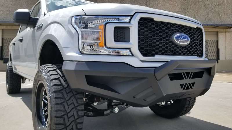 Road Armor 18-20 Ford F150 SPARTAN Front Bumper - Tex Blk - eliteracefab.com