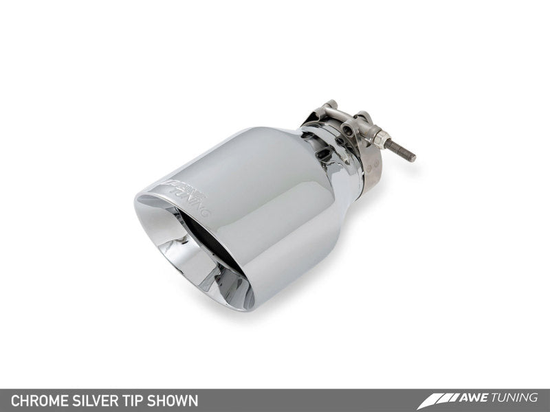 AWE Tuning VW MK7 Golf SportWagen Touring Edition Exhaust w/Chrome Silver Tips (90mm) - eliteracefab.com