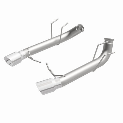 MagnaFlow 13 Ford Mustang Dual Split Rear Exit Stainless Axle-Back Cat Back Exhaust (Competition) Magnaflow