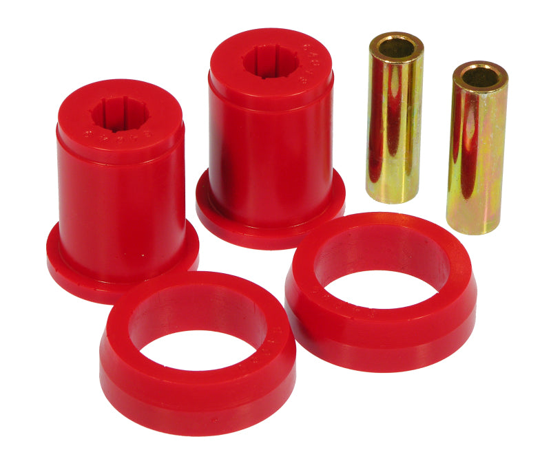 Prothane 79-04 Ford Mustang Axle Housing Bushings - Hard - Red - eliteracefab.com