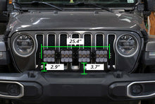 Load image into Gallery viewer, Diode Dynamics Jeep JL SS5 4-Pod CrossLink Grille Lightbar Kit Sport - White Combo