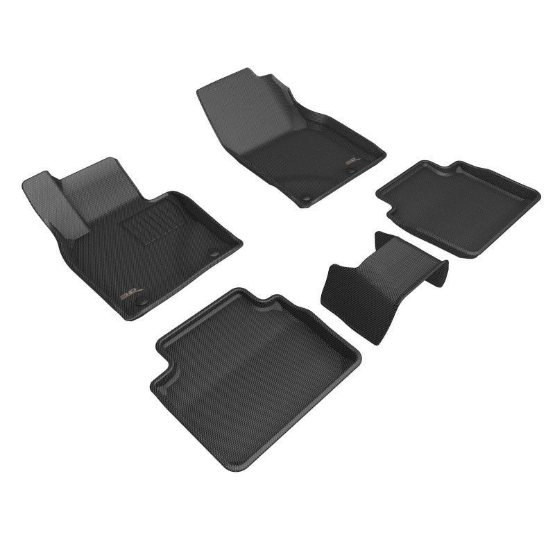 3D Maxpider L1MZ08101509 2023+ Mazda Cx-50 Kagu Floor Mat- Black R1 R2