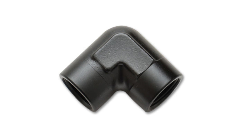 Vibrant Performance 90 Degree Female Pipe Coupler Fitting, 3/8in NPT, Performance Hose & Fluid/Air Plumbing - Part 11322