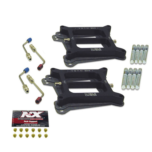 Nitrous Express Dual 4150 Stage Six Plate Conversion - NX3024