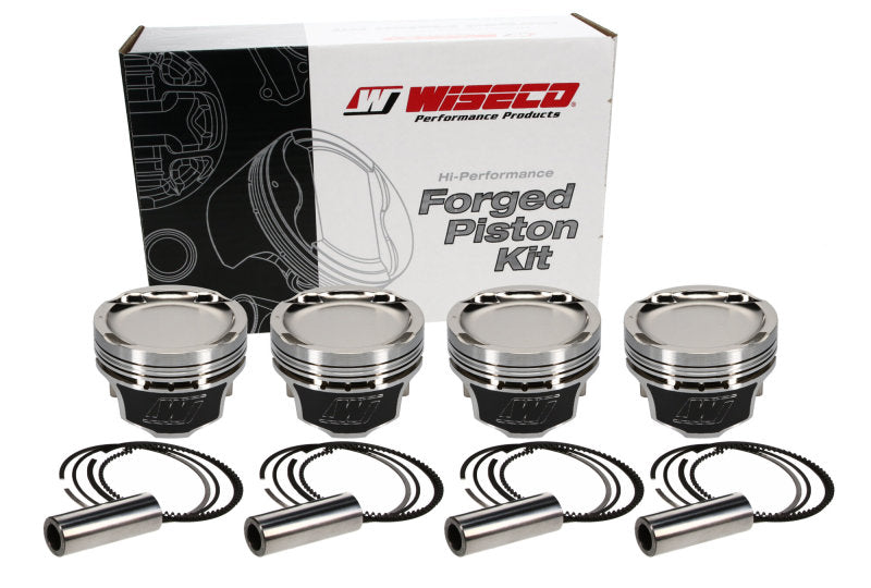 Wiseco 1400 HD Mitsu EVO 8/9 4G63 Turbo 100mm Stroker -21cc 86.5 Bore 9.1 CR Piston Kit - eliteracefab.com
