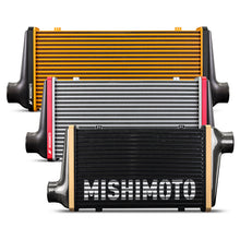 Load image into Gallery viewer, Mishimoto Universal Carbon Fiber Intercooler - Gloss Tanks - 525mm Black Core - C-Flow - P V-Band