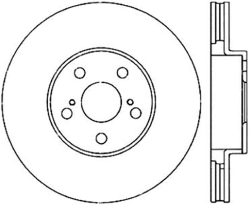 Stoptech 01-05 Toyota Celica GT & GT-S/05-09 Scion tC Front CRYO-STOP Rotor Stoptech