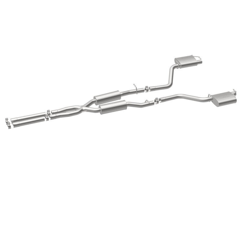 MagnaFlow Cat-Back SS 2.5in Dual Split Rear Exit (OEM Tips) 15-16 Dodge/Chrysler Charger/300 5.7L V8 Magnaflow