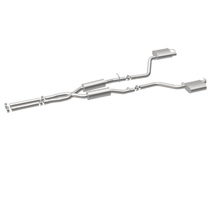 MagnaFlow Cat-Back SS 2.5in Dual Split Rear Exit (OEM Tips) 15-16 Dodge/Chrysler Charger/300 5.7L V8 Magnaflow