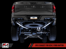 Load image into Gallery viewer, AWE Tuning 2017+ Ford Raptor 0 FG Performance Exhaust System - w/ Diamond Black Tips - eliteracefab.com