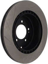 Load image into Gallery viewer, StopTech Power Slot 08-09 Evo 10 Slotted Left Rear Rotor - eliteracefab.com