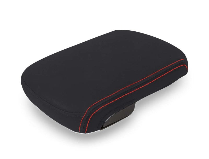 PRP 12-15 Center Console Cover Toyota Tacoma - Black with Red Stitching B101-01