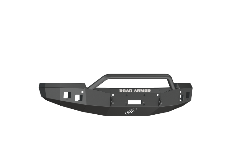 Road Armor 14-15 Chevy 1500 Stealth Front Winch Bumper w/Pre-Runner Guard - Tex Blk Road Armor