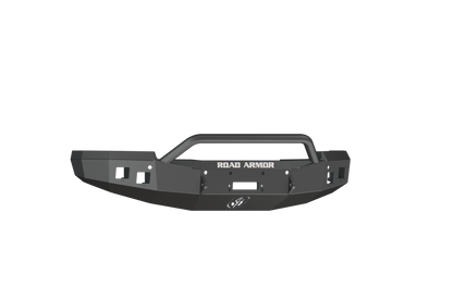 Road Armor 14-15 Chevy 1500 Stealth Front Winch Bumper w/Pre-Runner Guard - Tex Blk Road Armor