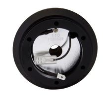 Load image into Gallery viewer, NRG Short Steering Wheel Adaptor Hub Black Honda Civic | Honda Accord | Acura Integra - eliteracefab.com