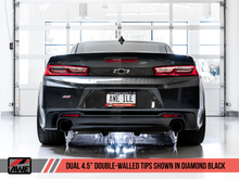 Load image into Gallery viewer, AWE Tuning 16-19 Chevrolet Camaro SS Axle-back Exhaust - Track Edition (Diamond Black Tips) - eliteracefab.com