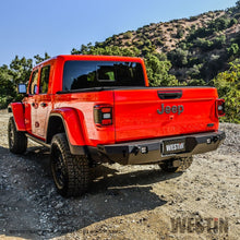 Load image into Gallery viewer, Westin 2020 Jeep Gladiator WJ2 Rear Bumper - Textured Black - eliteracefab.com