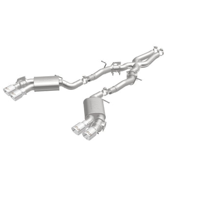 MagnaFlow 2016 Chevy Camaro 6.2L V8 Competition Cat Back w/ Quad Polished Tips Magnaflow