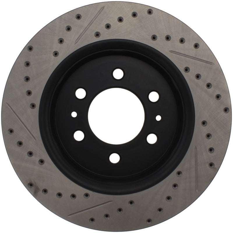 StopTech Slotted & Drilled Sport Brake Rotor - eliteracefab.com