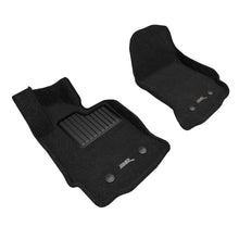 Load image into Gallery viewer, 3D MAXpider 14-19 Chevrolet Corvette C7 Elegant Floor Mat Full Set (2pc) - Black