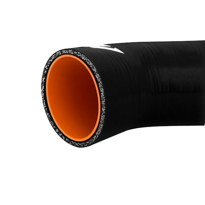 Mishimoto 01-07 Subaru WRX Silicone 80mm Airbox Hose - Black - eliteracefab.com
