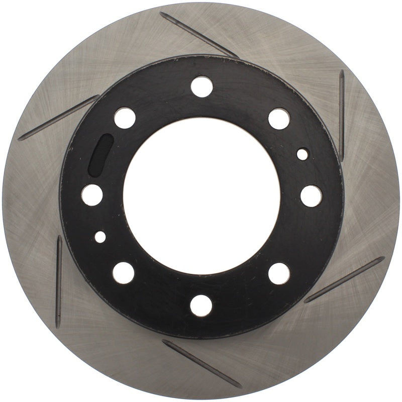 StopTech Power Slot 02-04 Avalance 2500 w/ 2in Raise Front Right Slotted Rotor Stoptech