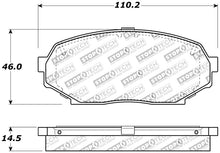 Load image into Gallery viewer, StopTech Performance 90-93 Mazda Miata Front Brake Pads D525 - eliteracefab.com