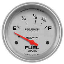 Load image into Gallery viewer, Autometer Ultra-Lite 2-5/8in 73-10 Ohm Fuel Level Gauge - eliteracefab.com