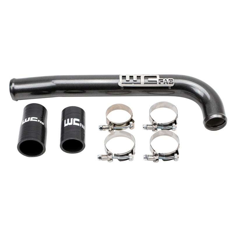 Wehrli 03-09 Dodge 5.9L/6.7L Cummins (Non-Twin CP3) Upper Coolant Pipe - Bengal Grey