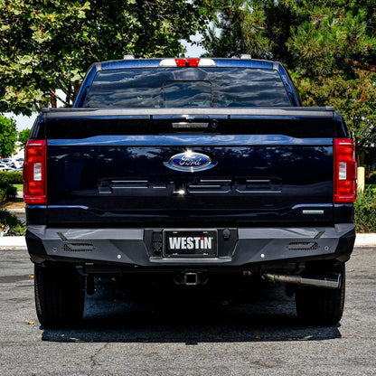 Westin 15-20 Ford F-150 Pro-Series Rear Bumper - Textured Black Westin