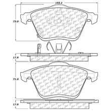 Load image into Gallery viewer, StopTech Street Touring 06-07 Mazda 6 Front Brake Pads - eliteracefab.com