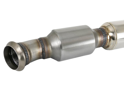 aFe Power Direct Fit 409 SS Catalytic Converter 14-18 Mini Cooper S 2.0T aFe
