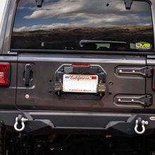 Load image into Gallery viewer, DV8 Offroad 18-22 Jeep Wrangler JL Spare Tire Delete Kit w/Light Mounts DV8 Offroad