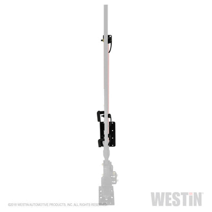 Westin 07-18 Jeep Wrangler JK WJ2 Off-Road Jack Mount - Textured Black - eliteracefab.com