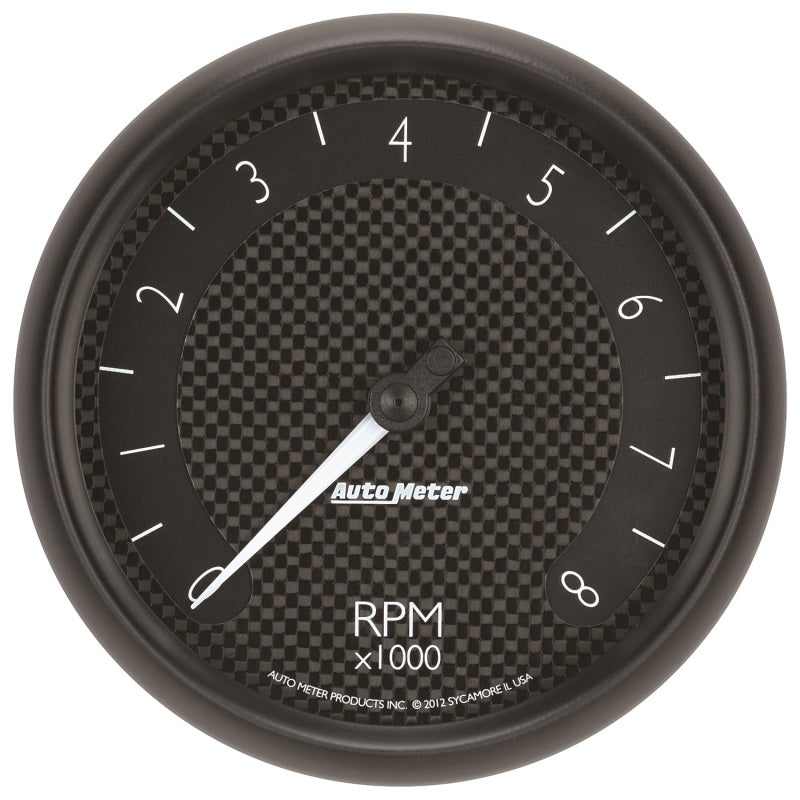 Autometer GT Series 5in In Dash 8K RPM Tachometer 8098