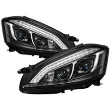 Load image into Gallery viewer, Spyder Mercedes W221 S Class 07-09 Headlights - HID Model Only - Black PRO-YD-MBW22107-HID-DRL-BK - eliteracefab.com