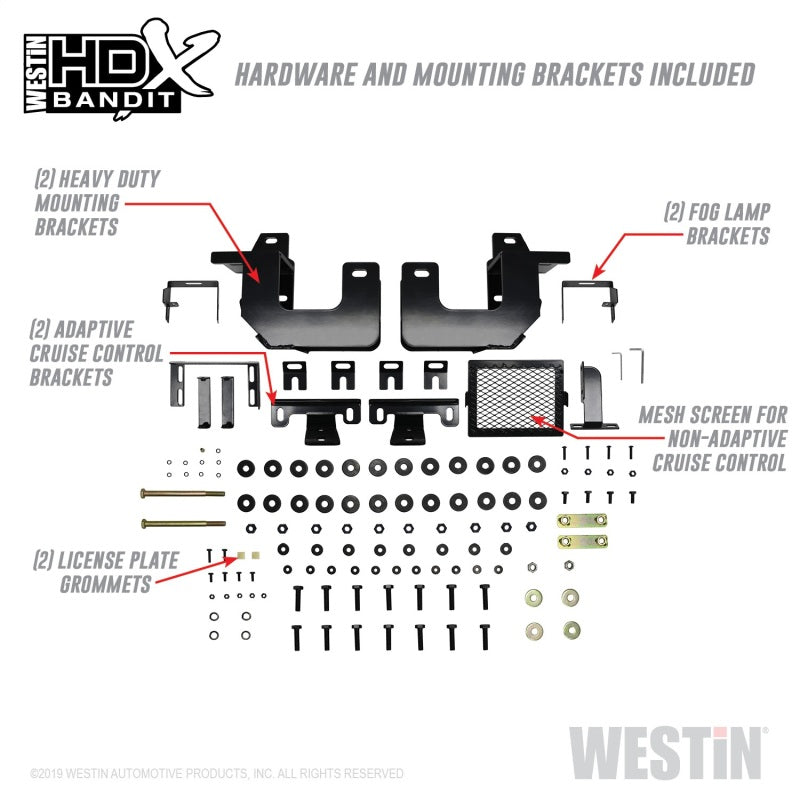 Westin/HDX Bandit 18-20 Ford F-150 (Excl. EcoBoost) Front Bumper - Black Westin