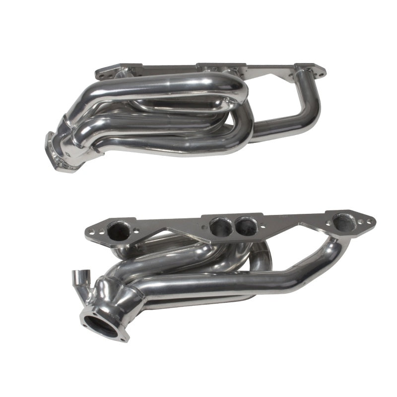 BBK 96-98 GM Truck SUV 5.0 5.7 Shorty Tuned Length Exhaust Headers - 1-5/8 Silver Ceramic BBK