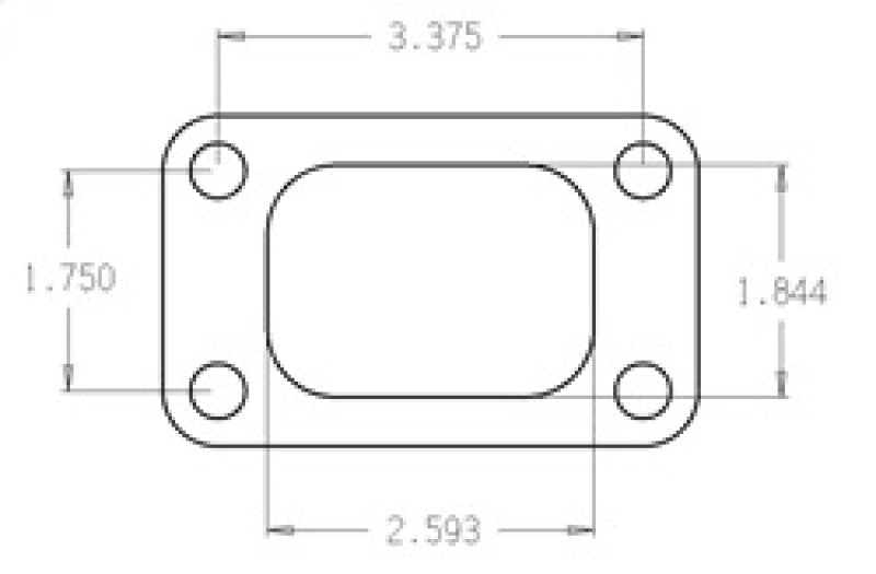 Cometic Turbo FLG T3/T4 Turbine Inlet Exhaust Gasket - eliteracefab.com