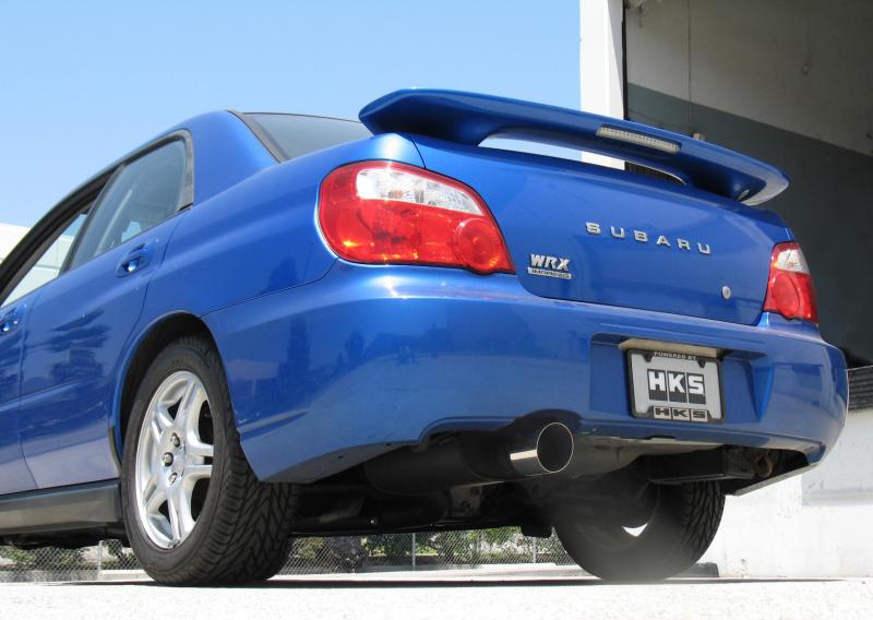 HKS Sport Exhaust Subaru WRX STI 04-07 - eliteracefab.com