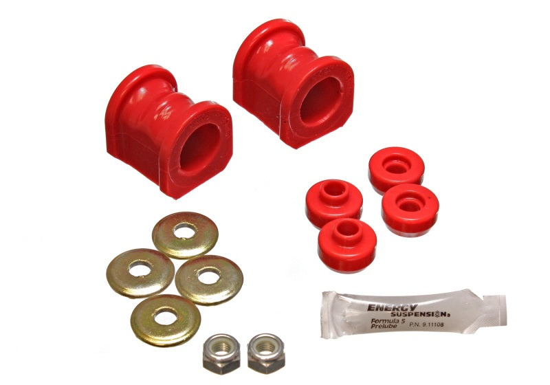 Energy Suspension 91-94-Nissan Sentra/NX1600/2000 Red 27mm Front Sway Bar Frame Bushings (Sway bar e - eliteracefab.com