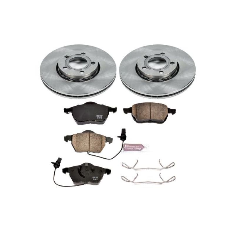 Power Stop 99-04 Audi A4 Front Autospecialty Brake Kit - eliteracefab.com