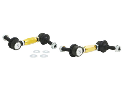 Whiteline Universal Swaybar Link Kit-Heavy Duty Adjustable Ball Joint - eliteracefab.com