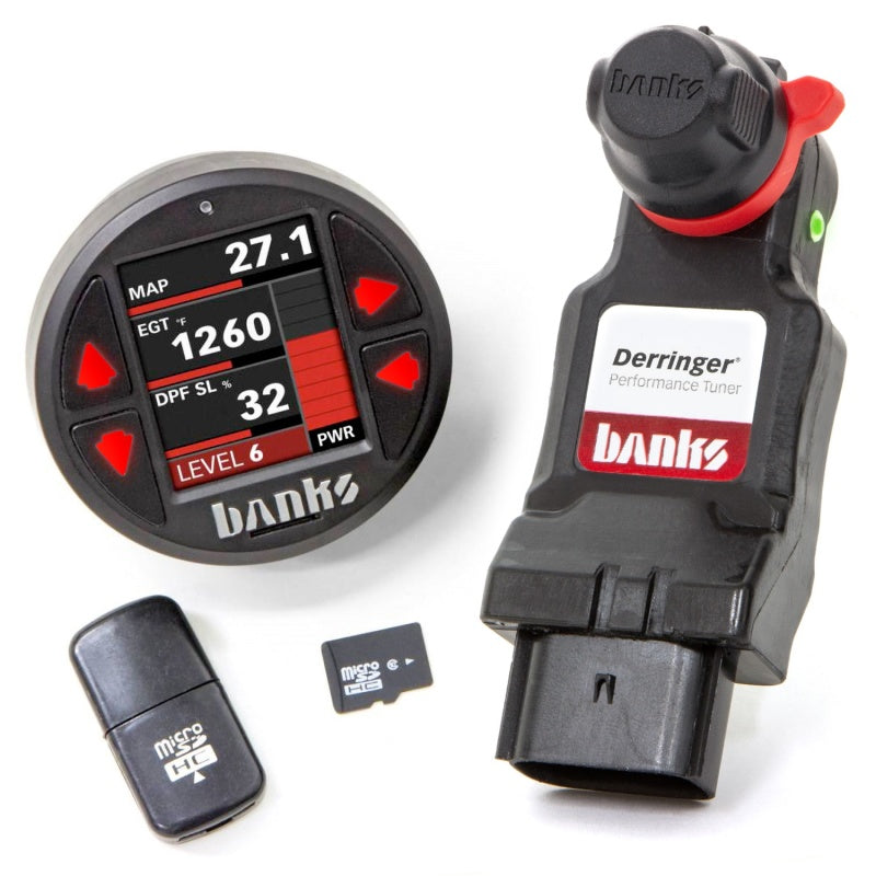 Banks Power 17-19 GM 2500 6.6L L5P Derringer Tuner (Gen 2) w/ 1.8in iDash DataMonster - eliteracefab.com