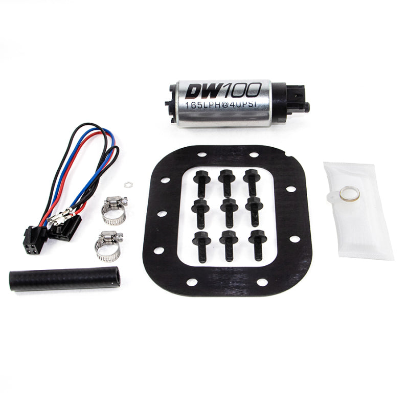 DeatschWerks 165 LPH In-Tank Fuel Pump w/ 90-96 Chevrolet Corvette (exc. ZR-1) Install Kit - eliteracefab.com