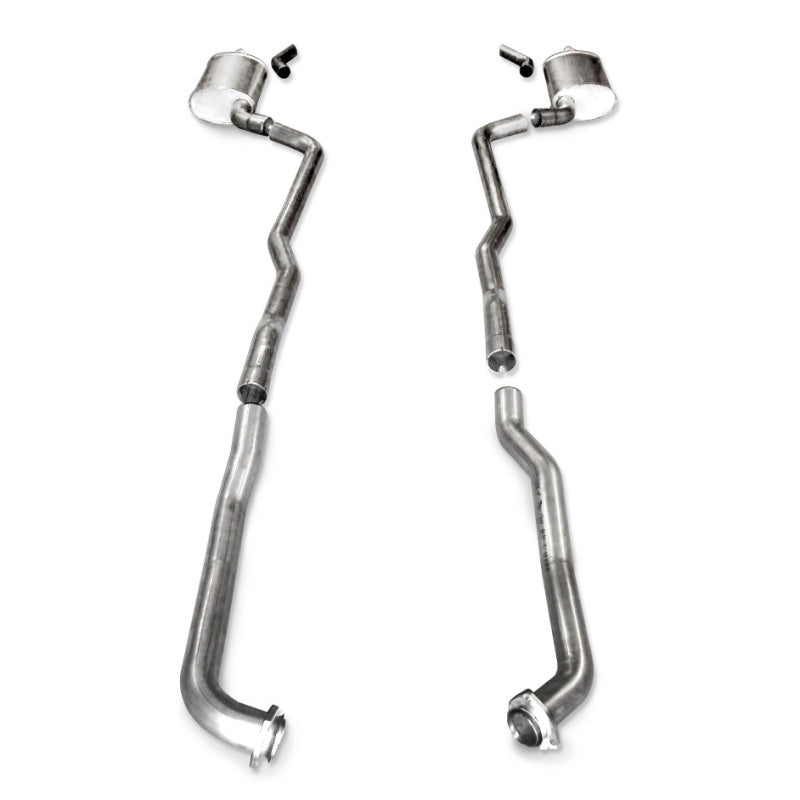 Stainless Works 1968-72 Corvette Exhaust SB 2-1/2in Factory Connect Stainless Works