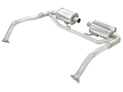aFe MACHForce XP Exhaust Cat-Back 2in SS-304 Cat-Back Exhaust for 05-08 Porsche Boxster S (987.1) H6 aFe